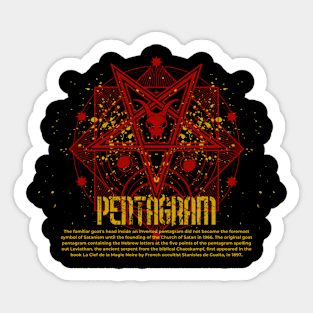 Pentagram - Mystical Art Sticker